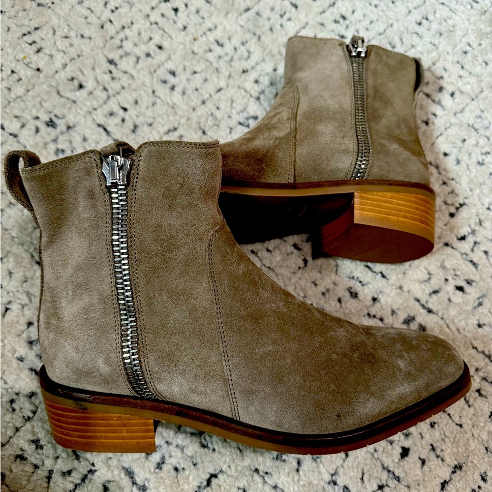 Aquatalia Colbie Water Resistant Suede Bootie
